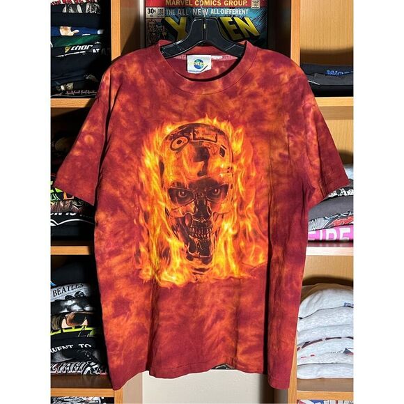 Vintage 90s Universal Studios Terminator 2 Ride Tee